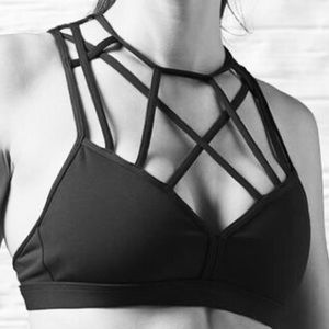 Reebok Cage Sport Bra Size M